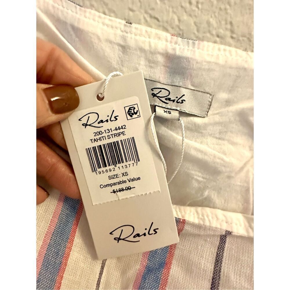 NWT Rails Sandy Tiered Ruffled Mini Dress. Size XS - Picture 11 of 11